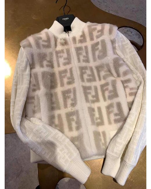 Fendi Natural Mink Bomber