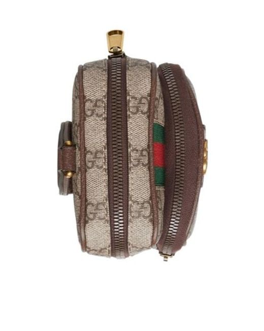 Gucci Multicolor Ophidia Gg Web Striped Belt Bag for men