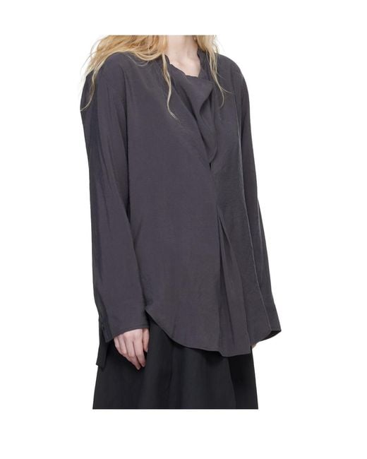 Studio Nicholson Blue Pampa Top