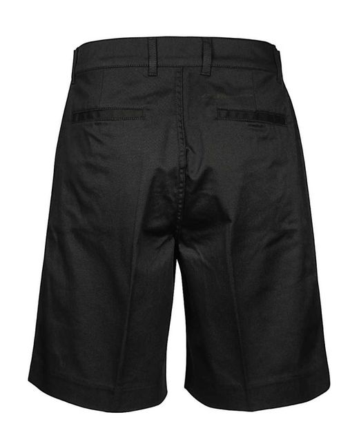 Givenchy Black Label Patch Chino Shorts for men