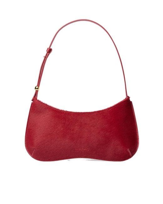 Jacquemus Red The Bisou Shoulder Bag