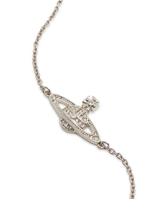 Vivienne Westwood Metallic Mini Bas Relief Orb Bracelet