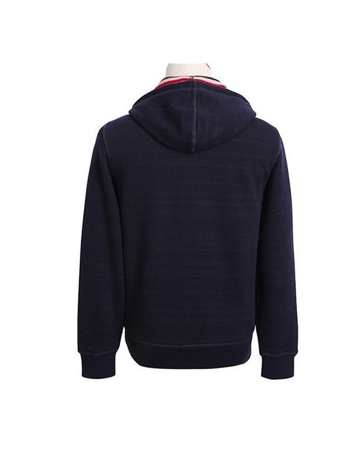 Armani Jeans Blue Logo With Hat Casual Jacket for men