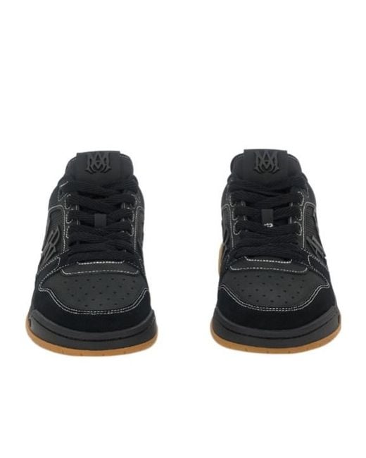 Amiri Blue Classic Logo Low-Top Sneakers for men