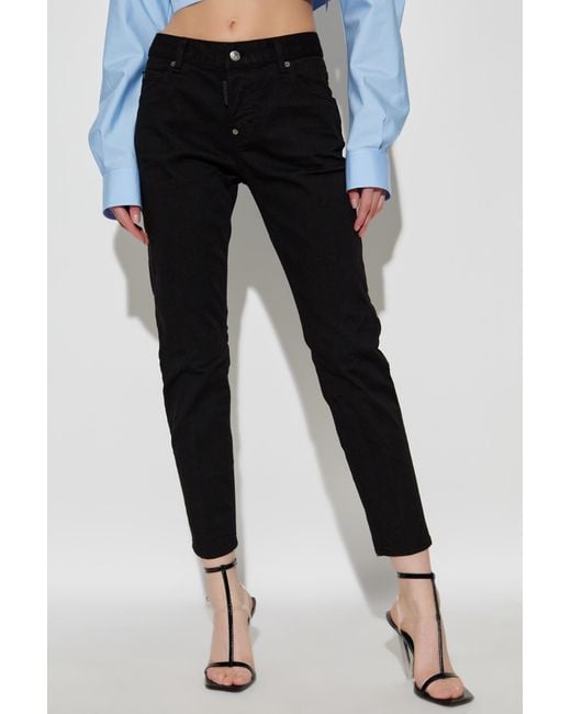 DSquared² Black Slim Fit Jeans