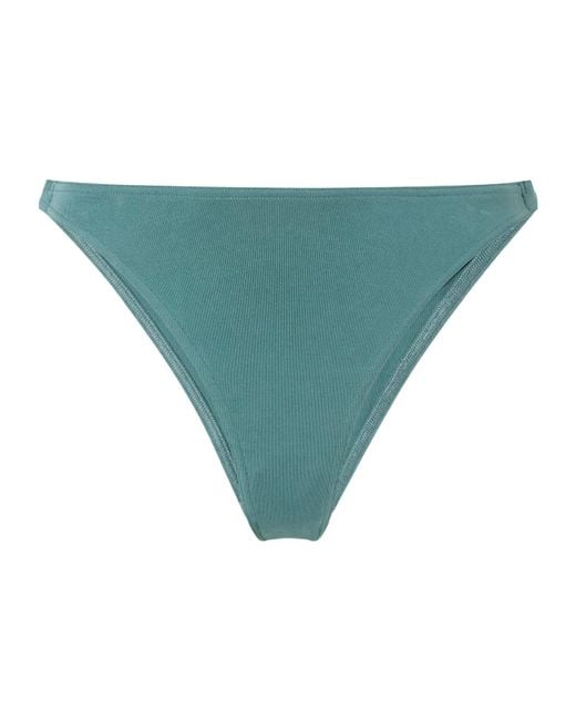 Eres Blue Embellished Bikini Briefs