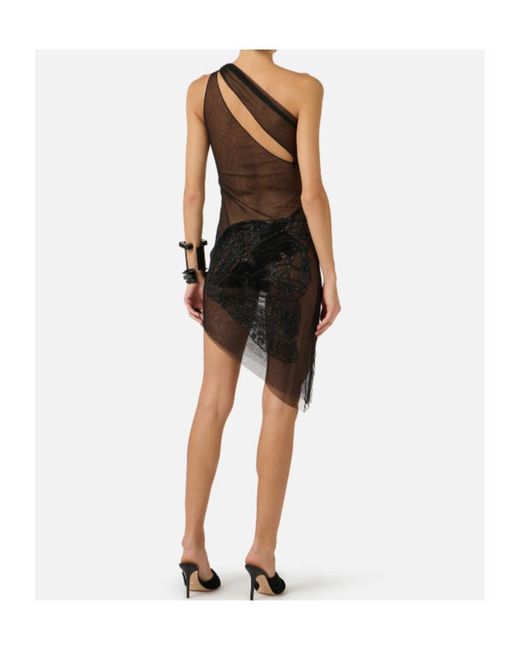 Elisabetta Franchi Black Party Dresses