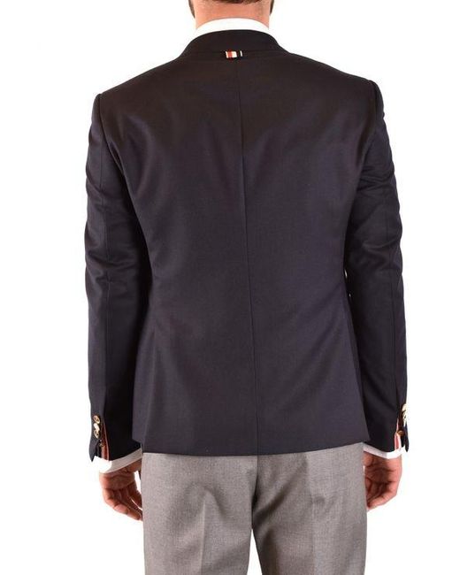 Thom Browne Blue Tailored Jacket for men