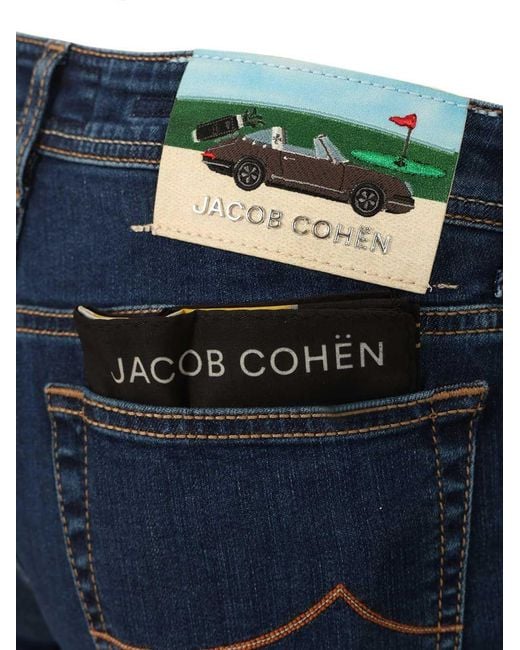Jacob Cohen Blue Bard Slim-Fit Jeans for men