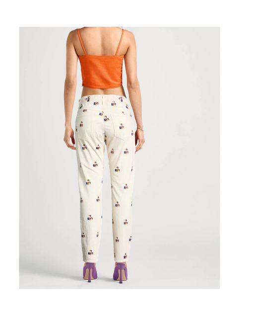 Isabel Marant Natural Denim Trousers