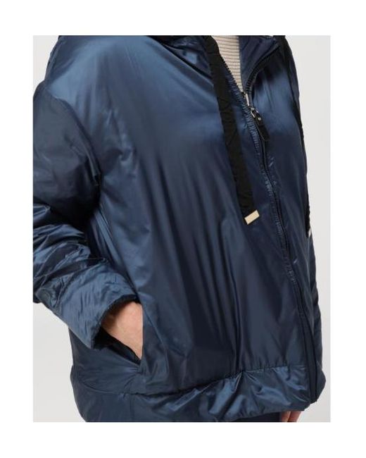 Max Mara Blue Double-Sided Casual Jacket