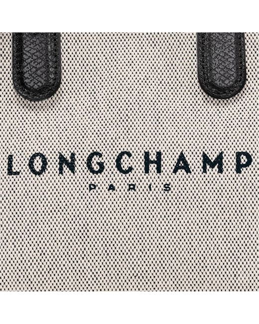 Longchamp White Essential Xs Logo Shoulder Bag
