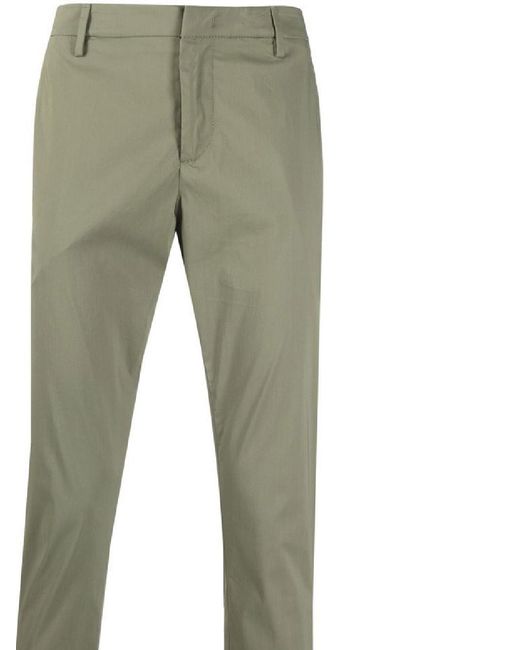 Dondup Green Gaubert Slim-Fit Pants for men