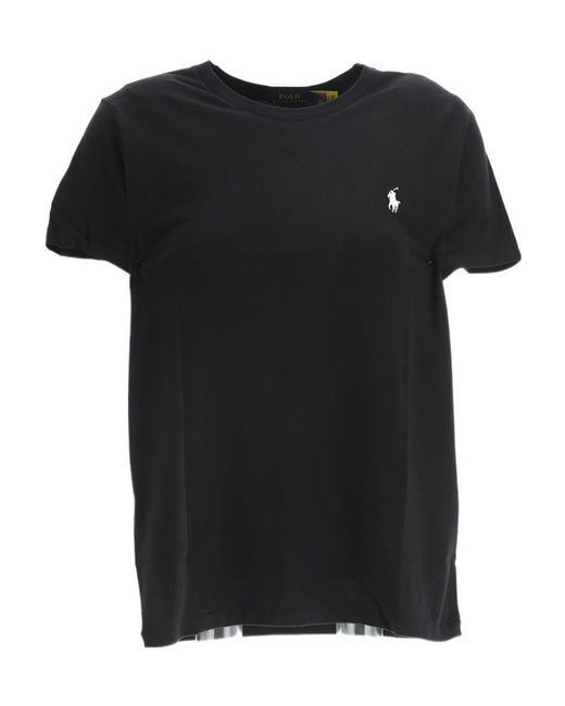 Polo Ralph Lauren Black Pony Embroidered Crewneck T-Shirt