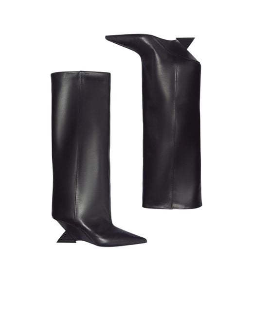The Attico Blue The Cheope Tube Boots