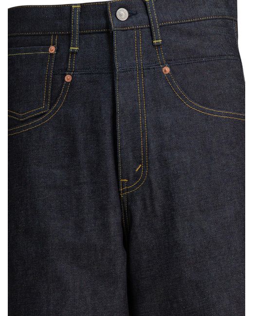 Junya Watanabe Blue Five-Pocket Denim Trousers for men