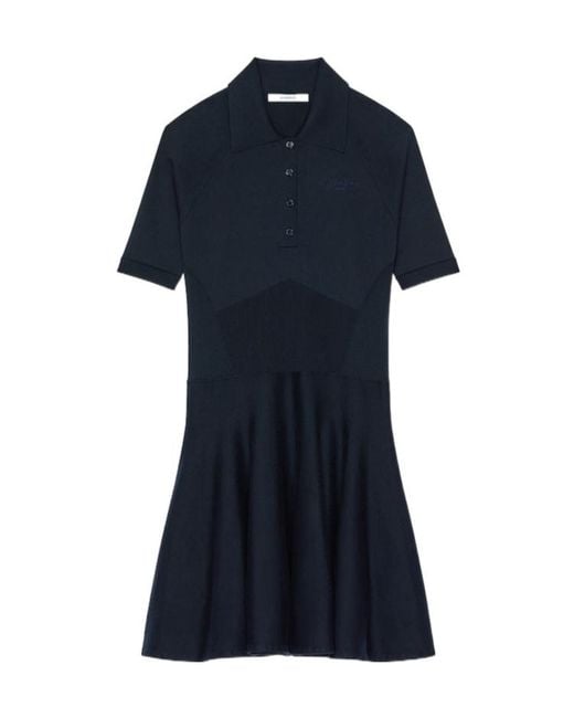 Givenchy Blue Mini Polo Dress
