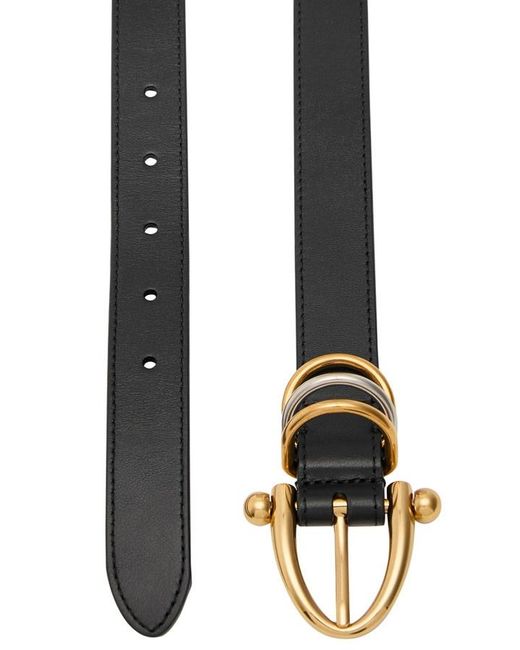 Chloé White The Chloé Bracelet Leather Belt