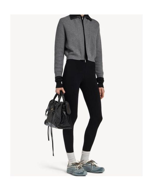 Balenciaga Gray Radar Velvety Sneaker