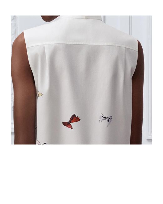 Dior Natural Iviera Short Flared Dress