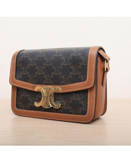 Céline Black Teen Triomphe Bag