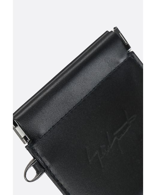 Yohji Yamamoto Black Discord Chain Wallet