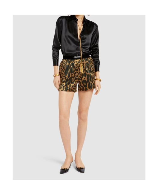 Tom Ford Multicolor Elastic Waist Shorts