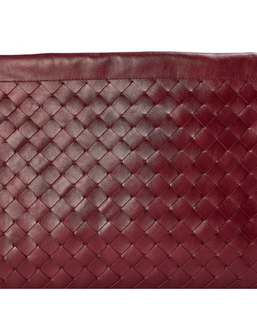 Bottega Veneta Red Simple Handbag