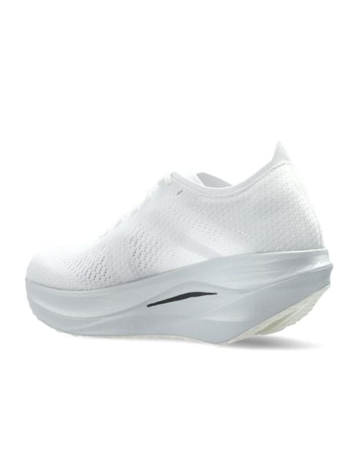 Comme des Garçons White Round-Toe Sneakers for men