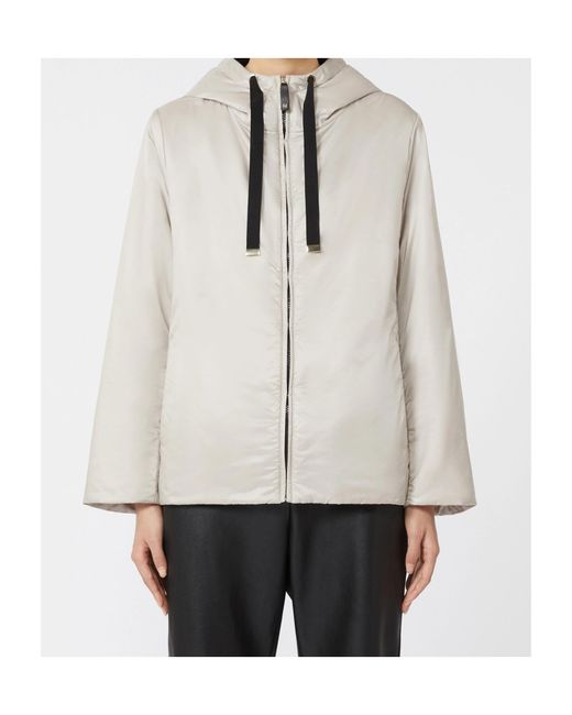 Max Mara White The Cube Greenh Padded Travel Jacket