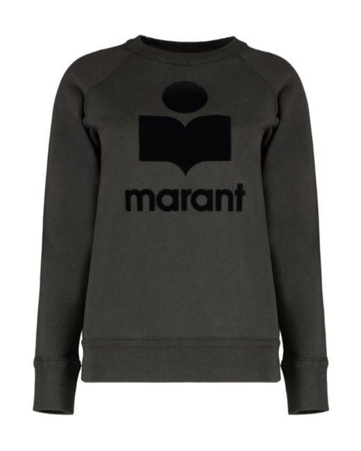 Isabel Marant Black Printed Sweatshirt