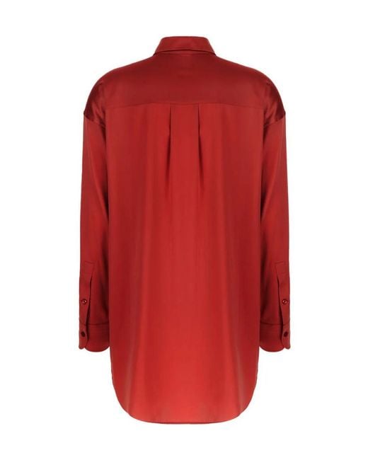 Tom Ford Red Long Sleeve Shirt