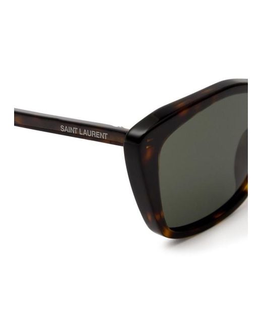Saint Laurent Metallic Cat-Eye Sunglasses