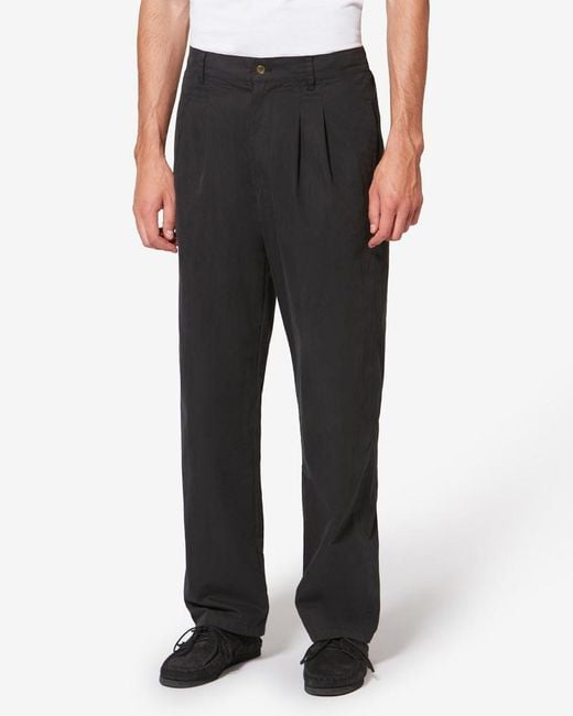 Isabel Marant Black Yostin Pants for men