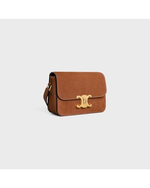Céline Brown Teen Triomphe Bag
