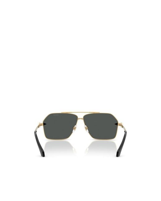Versace Multicolor Eyewear Pilot-Frame Sunglasses for men