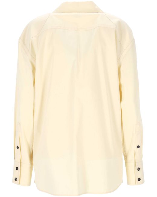 Bottega Veneta Natural Long-Sleeved Shirt