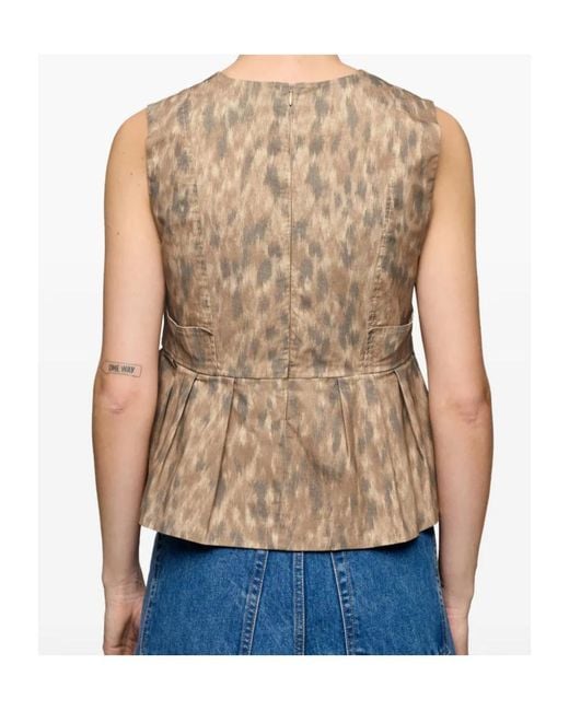 Ganni Natural Top