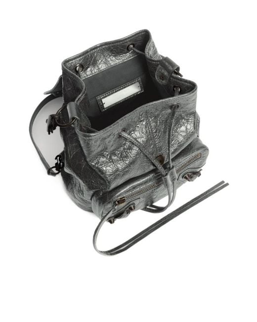 Balenciaga Black Le City Backpack Mini