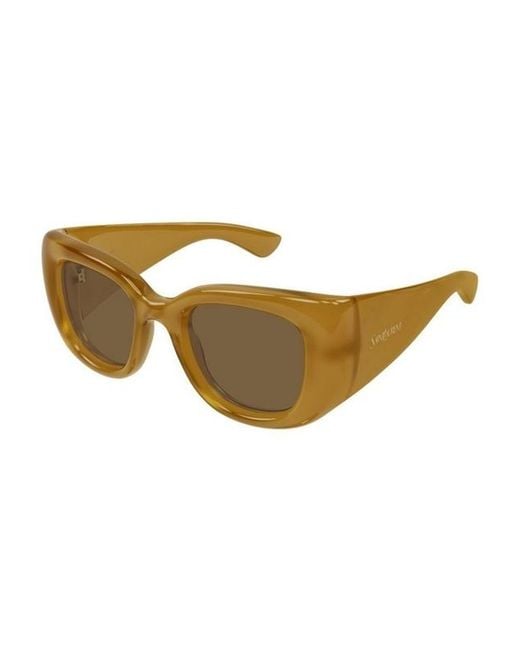 Saint Laurent Multicolor Logo-Detail Sunglasses