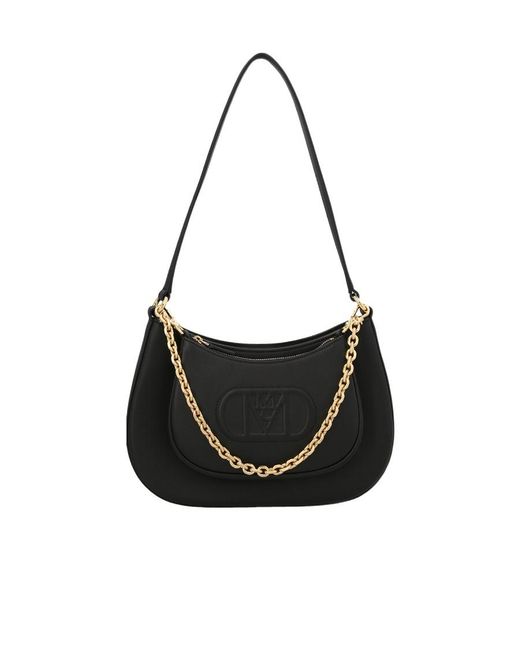 MCM Black Medium Mode Travia Shoulder Bag