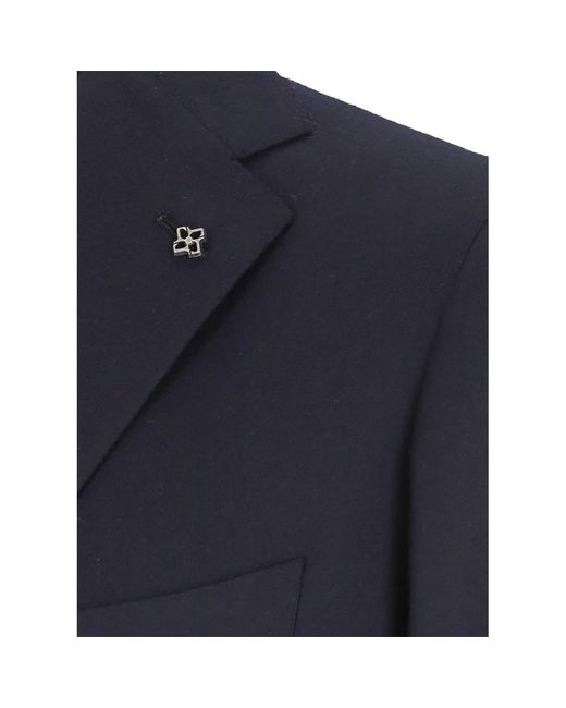 Tagliatore Blue Single-Breasted Suit Set for men