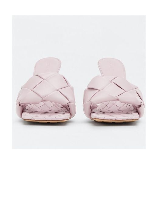 Bottega Veneta Pink Bv Lido Sandals