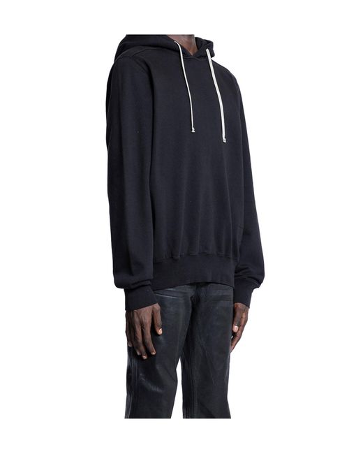 Rick Owens Blue Long Sleeve Sweatshirt for men