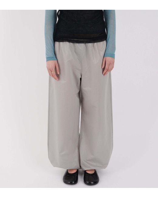 Paloma Wool Gray Elastic Waist Casual Pants