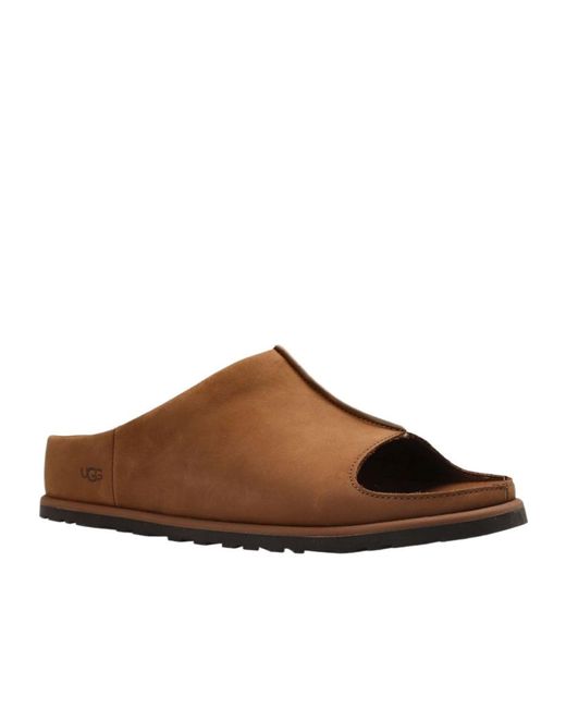Ugg Brown Otzo Slip-On Slides for men