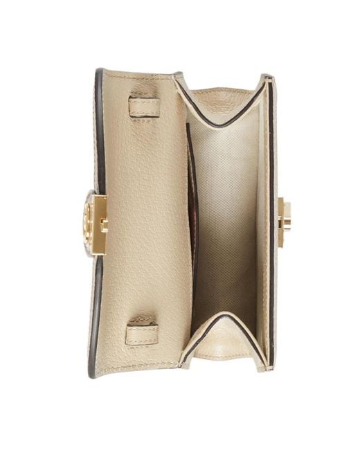 Gucci Metallic Ophidia Mini Top Handle Bag