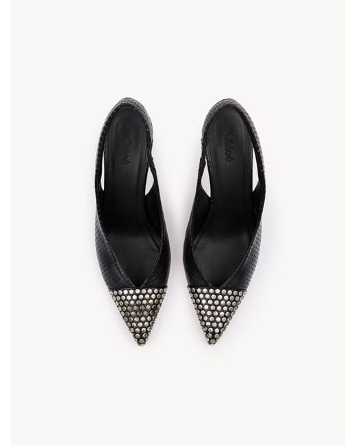 Chloé Blue Alba Pump