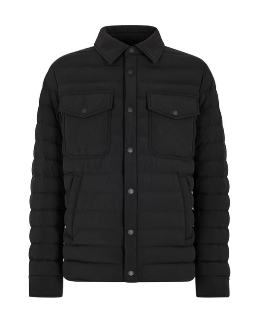 Moose Knuckles Black Apos;S Lennox Shirt Jacket for men