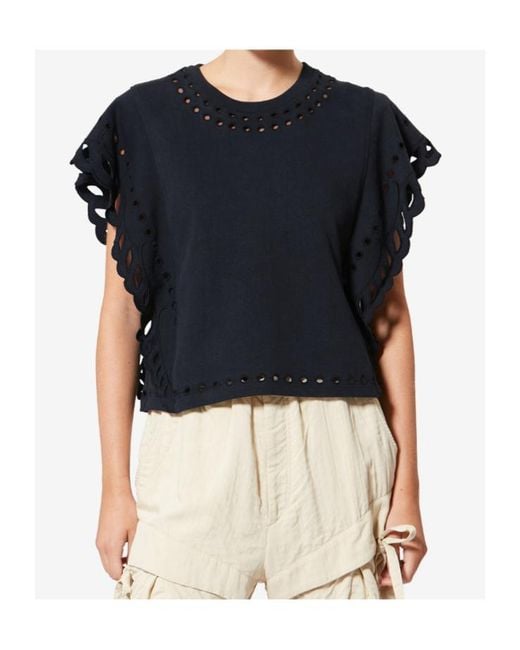 Isabel Marant Blue Odyle T-Shirt